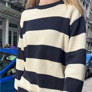 brandy melville thick stripe sweater